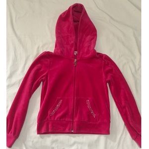 Juicy Couture Girls Velvet Jacket